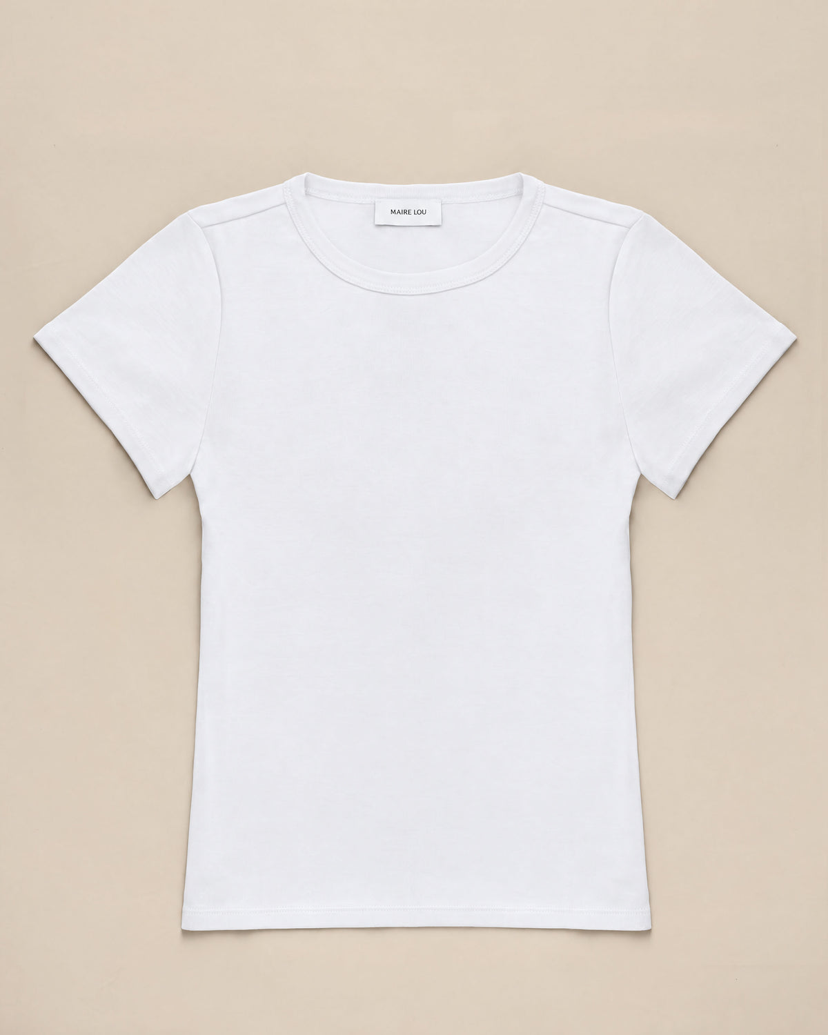 White everyday classic tee